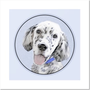 English Setter (Blue Belton) Posters and Art